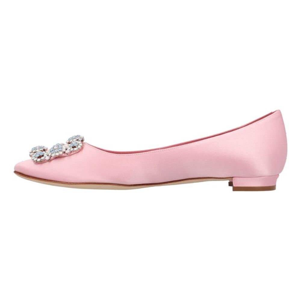 Manolo Blahnik Hangisi Ballerinas Pink - Picture 6 of 6